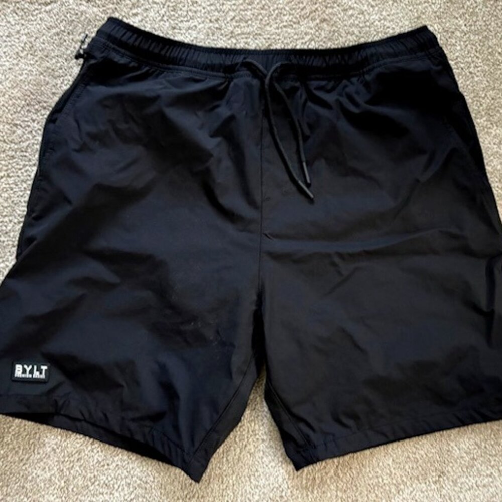 BYLT BIOS Shorts - Black, Size Large | Like New